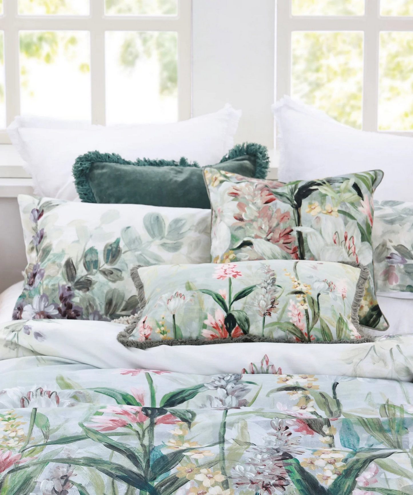 M. M Linen Hathaway Square Cushion