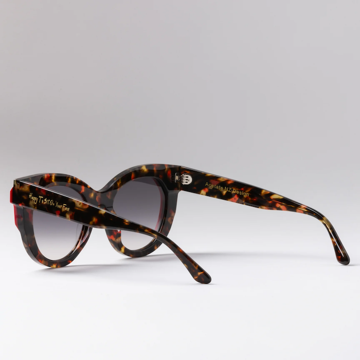 (Copy) Happy To Sit On Your Face Croupier Sunglasses - Red