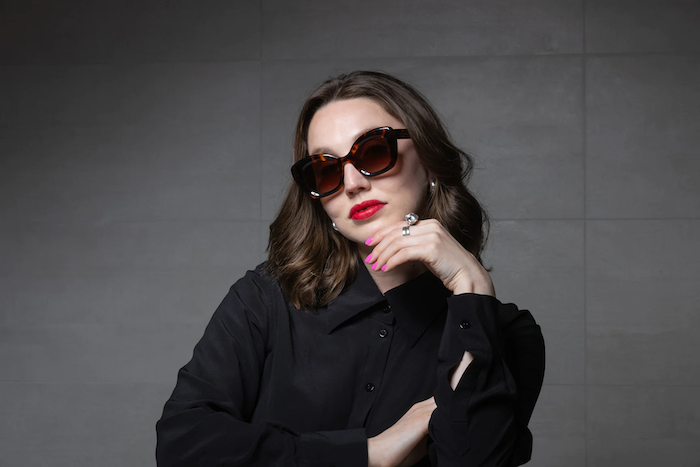 Happy To Sit On Your Face Cat Ballou Sunglasses - Tortoise