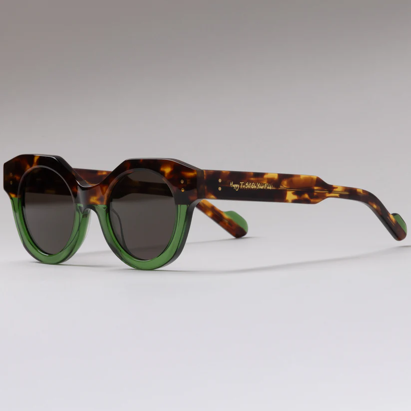 Happy To Sit On Your Face Spyder Sunglasses - Hunter Tort