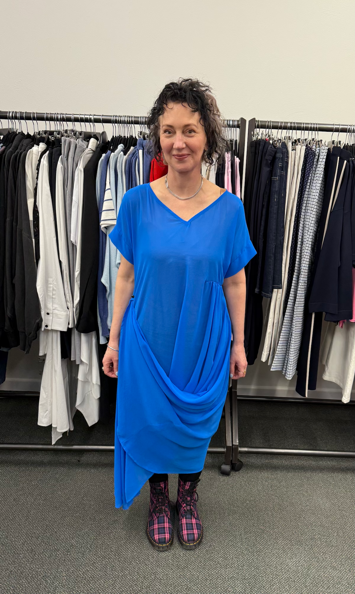 NES Kira Dress - Digital Cobalt