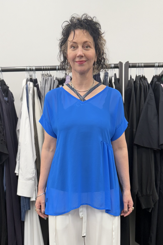 NES Kira Top - Digital Cobalt