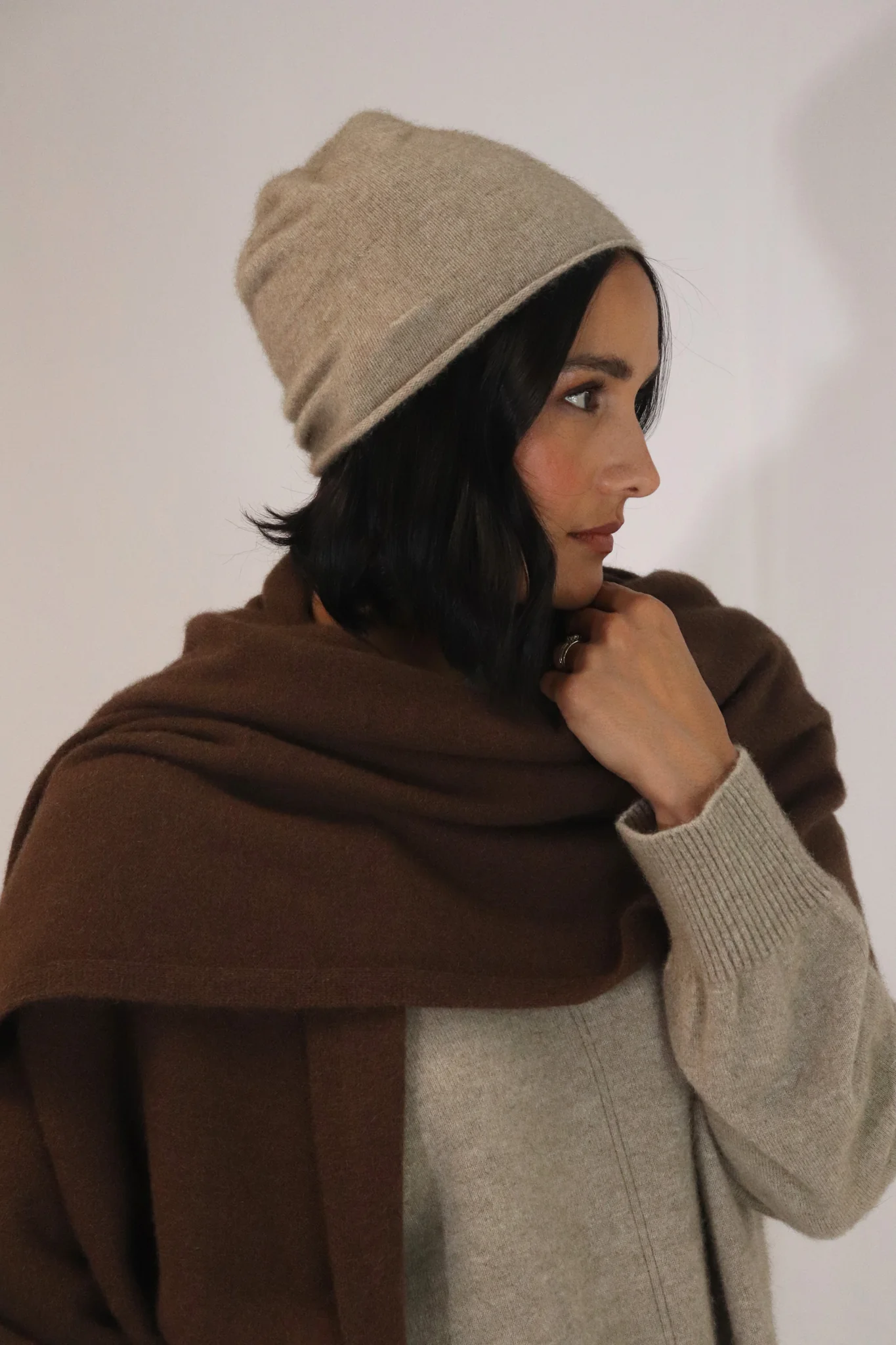 Tatano Ani Wrap Scarf - Husk