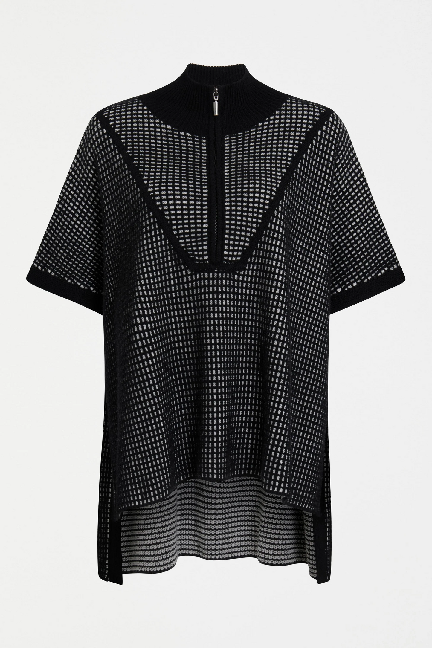 Elk Cheil Poncho - Black/White