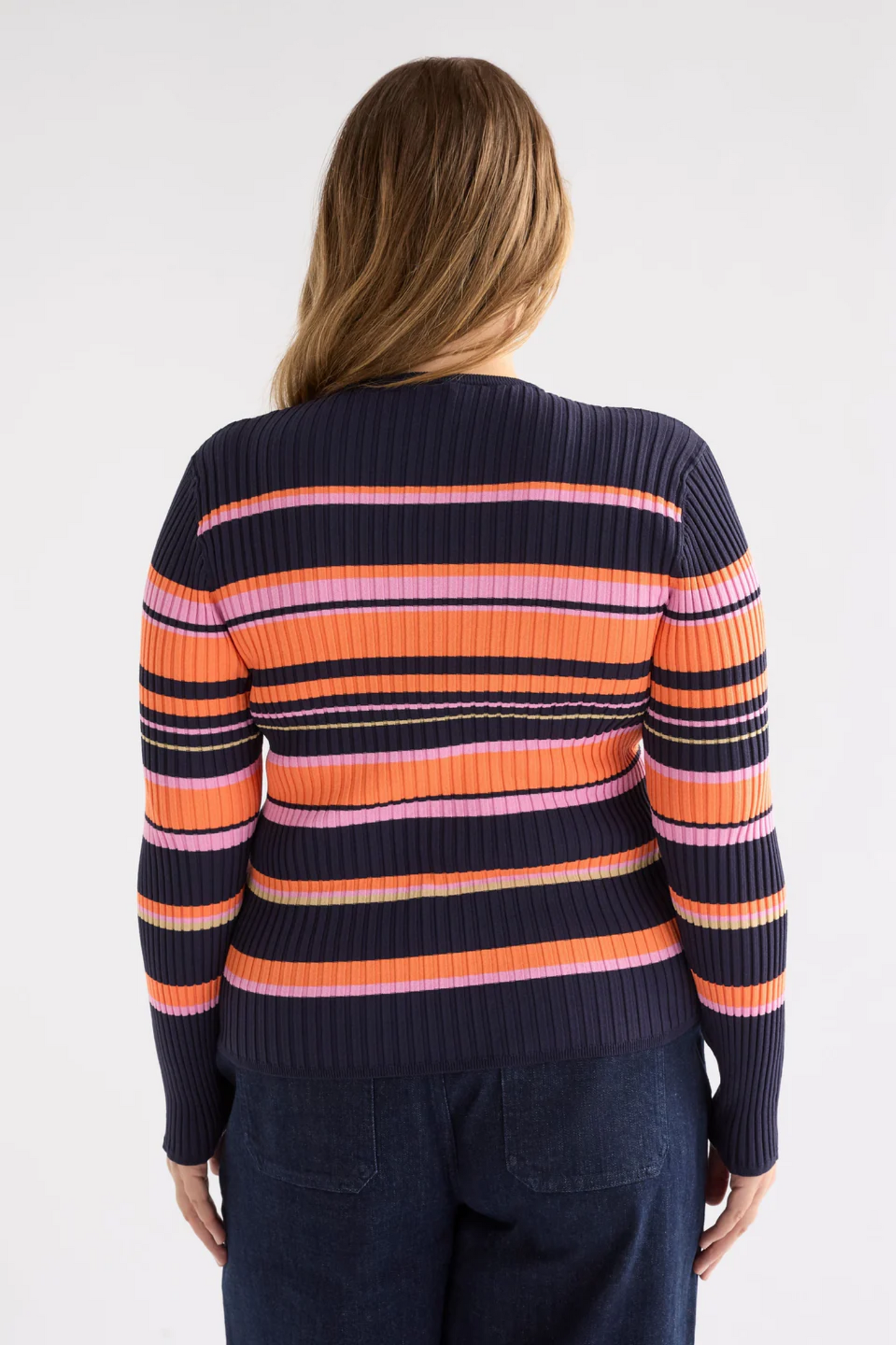 Elk Slinki Sweater - Slinki Stripe