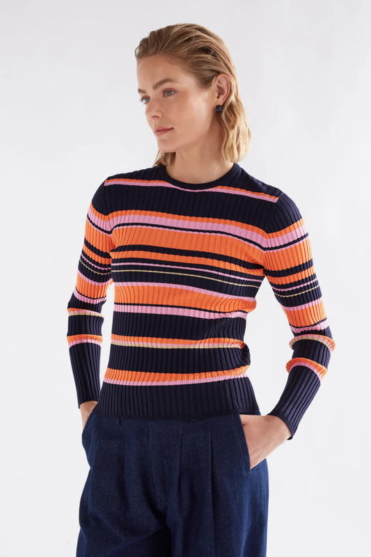 Elk Slinki Sweater - Slinki Stripe