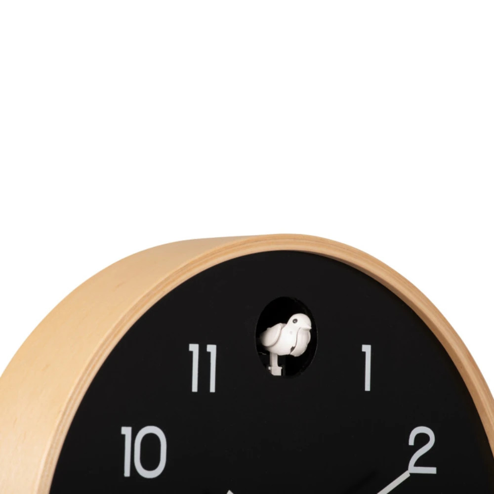 Karlsson Natural Cuckoo Clock - Black