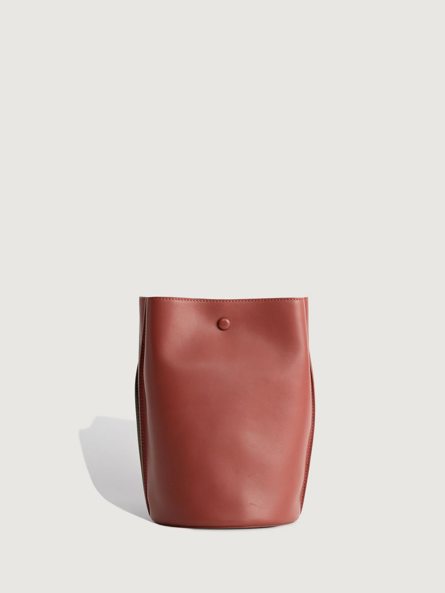 Yu Mei Phoebe Bucket Bag - Terracotta Lambskin