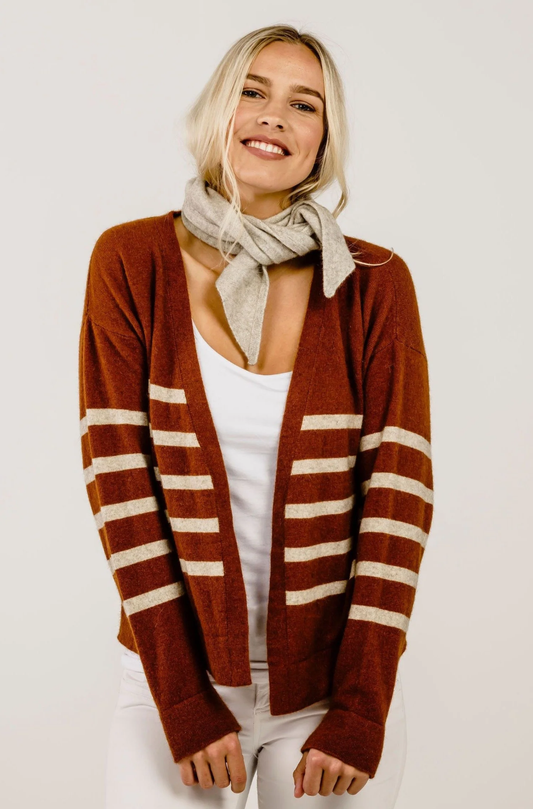 Kapeka Merinosilk Scarf Tie - Lichen