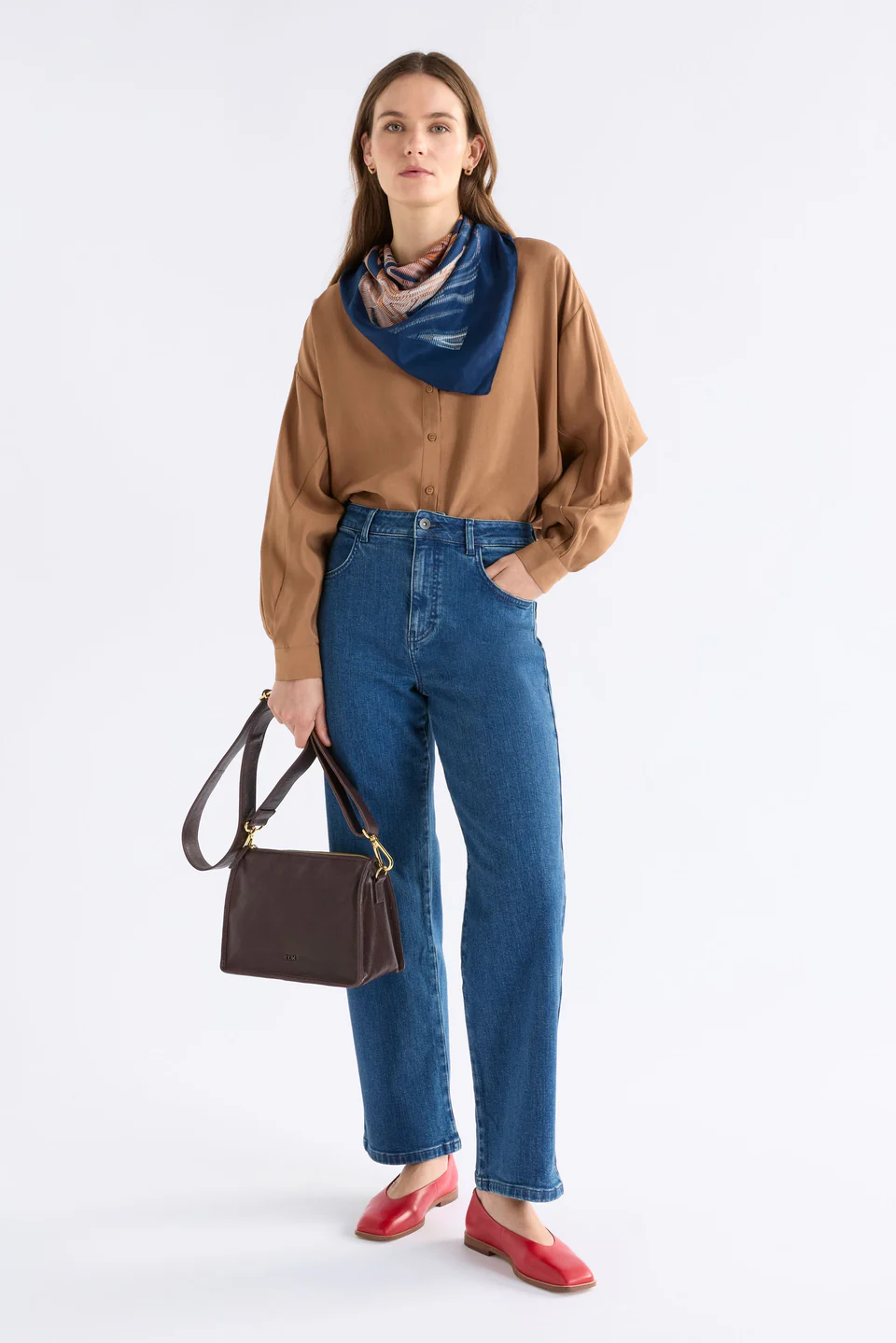 Elk Halben Crossbody - Espresso