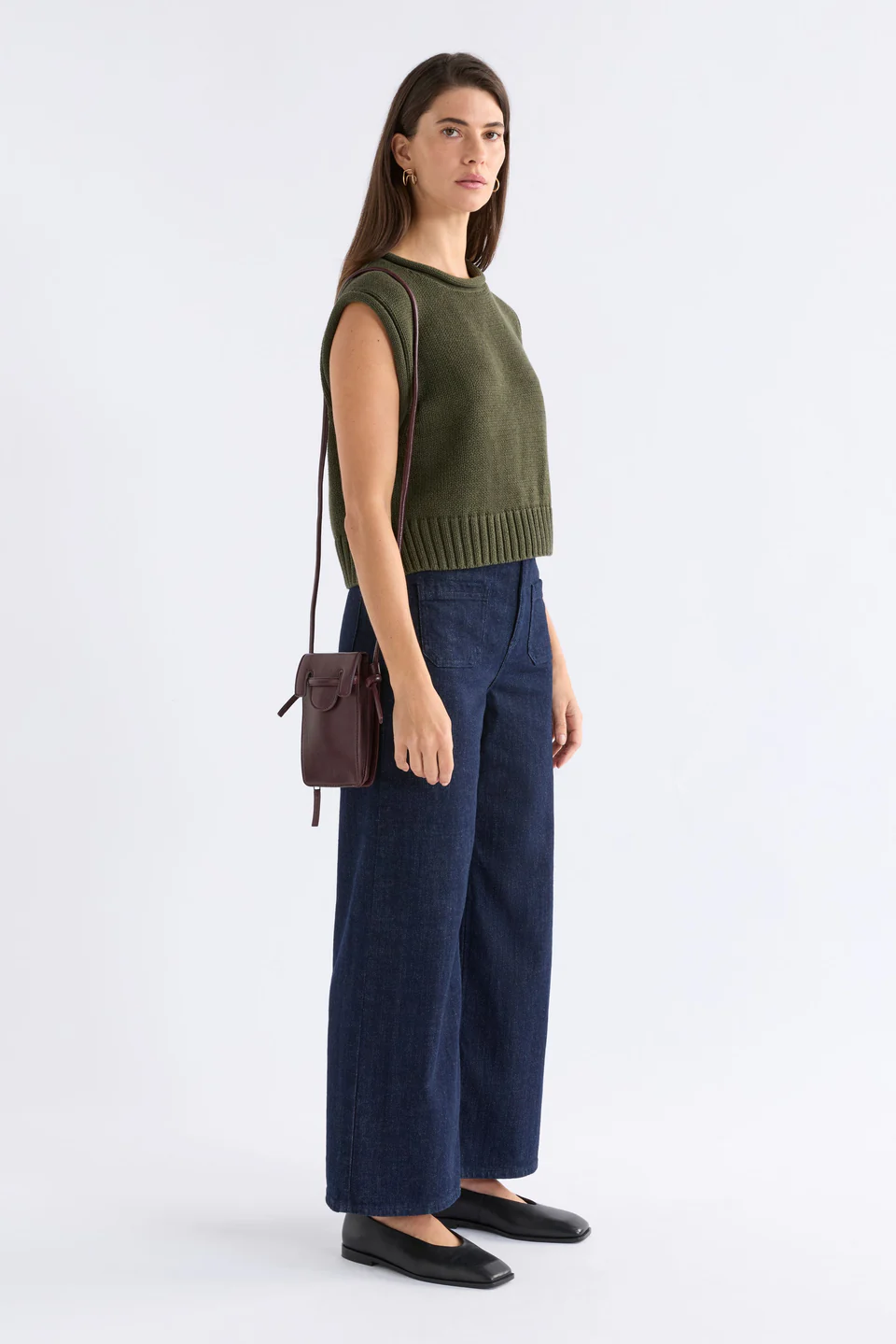 Elk Aland Pouch - Olive