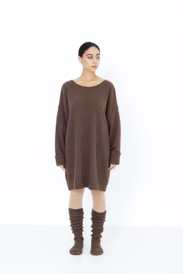 Lela Jacobs U Dress - Bark