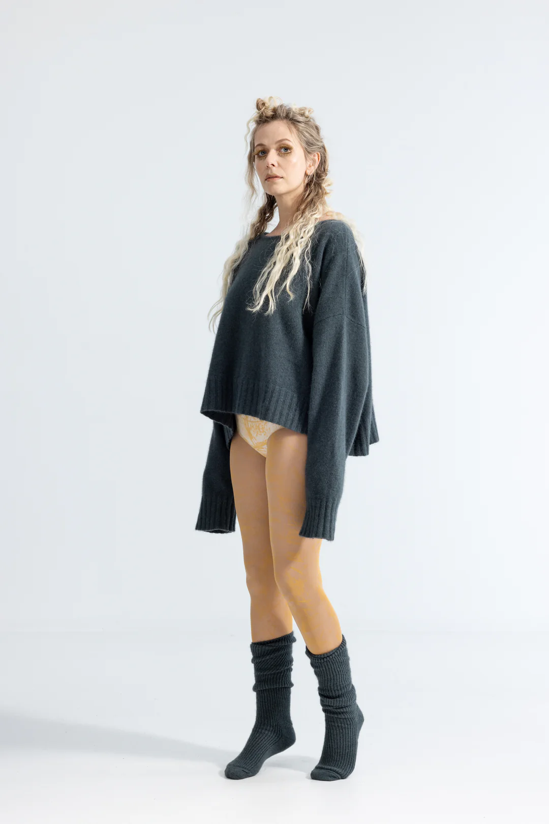 Lela Jacobs U Crop - Midnight