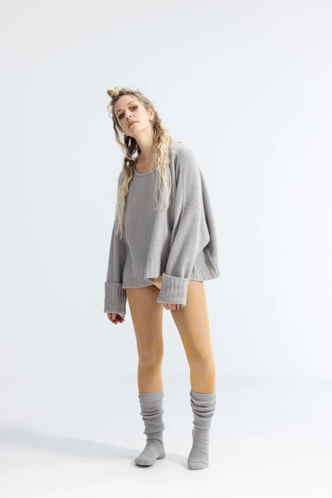 Lela Jacobs U Crop - Ash