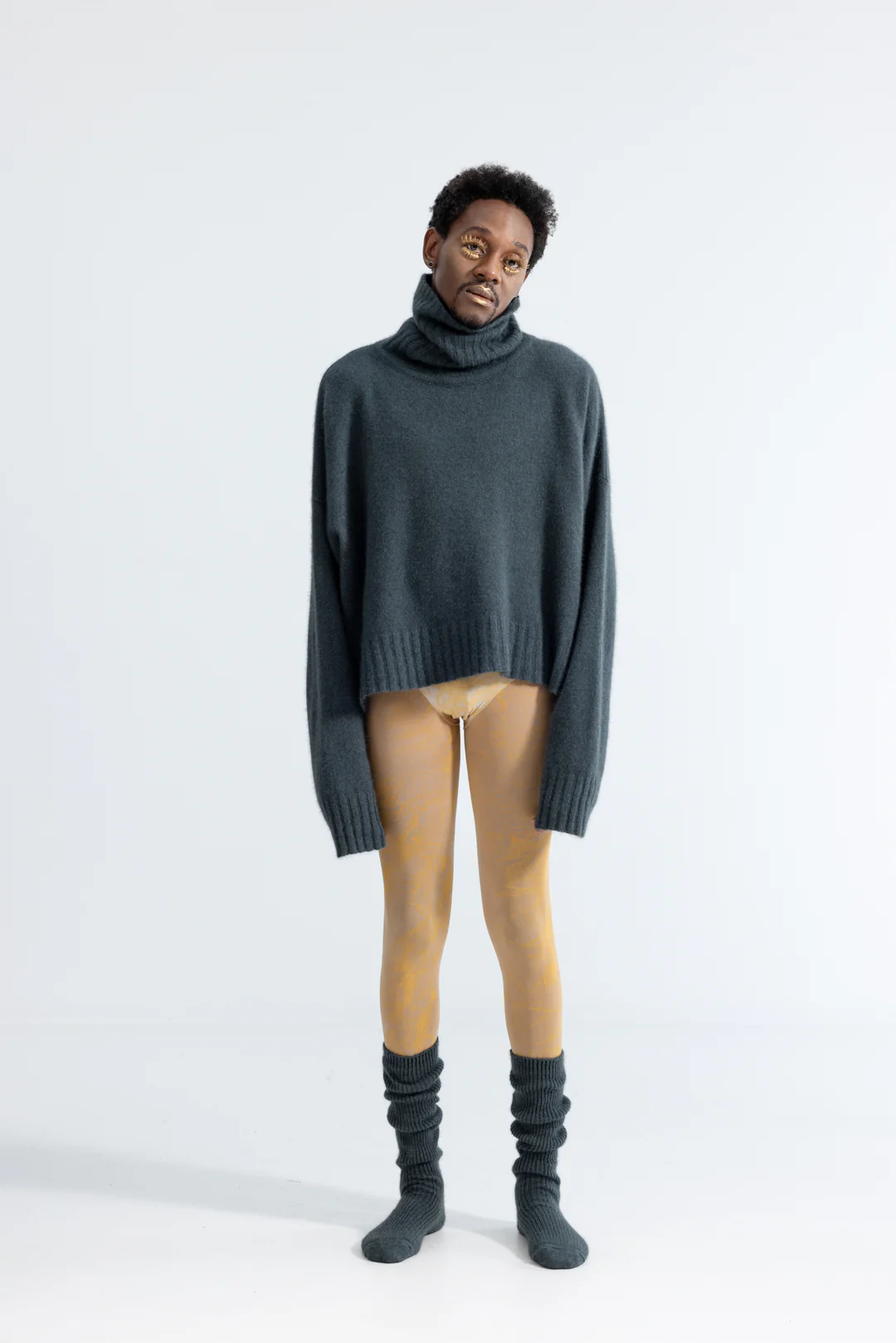 Lela Jacobs U Turtle Crop - Midnight