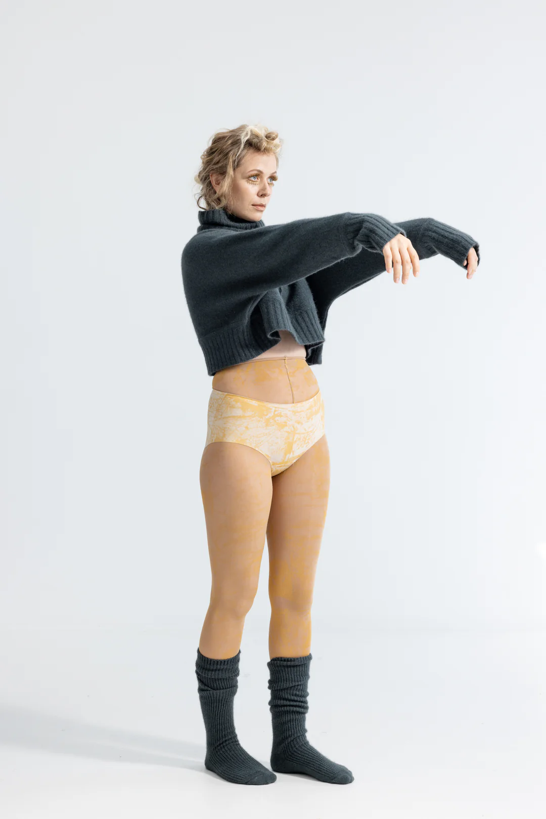 Lela Jacobs U Turtle Crop Crop - Midnight