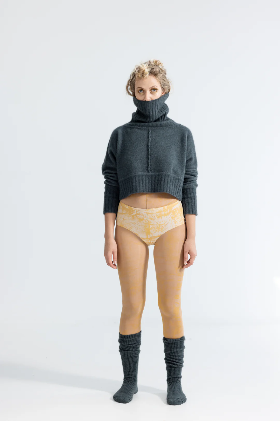 Lela Jacobs U Turtle Crop Crop - Midnight