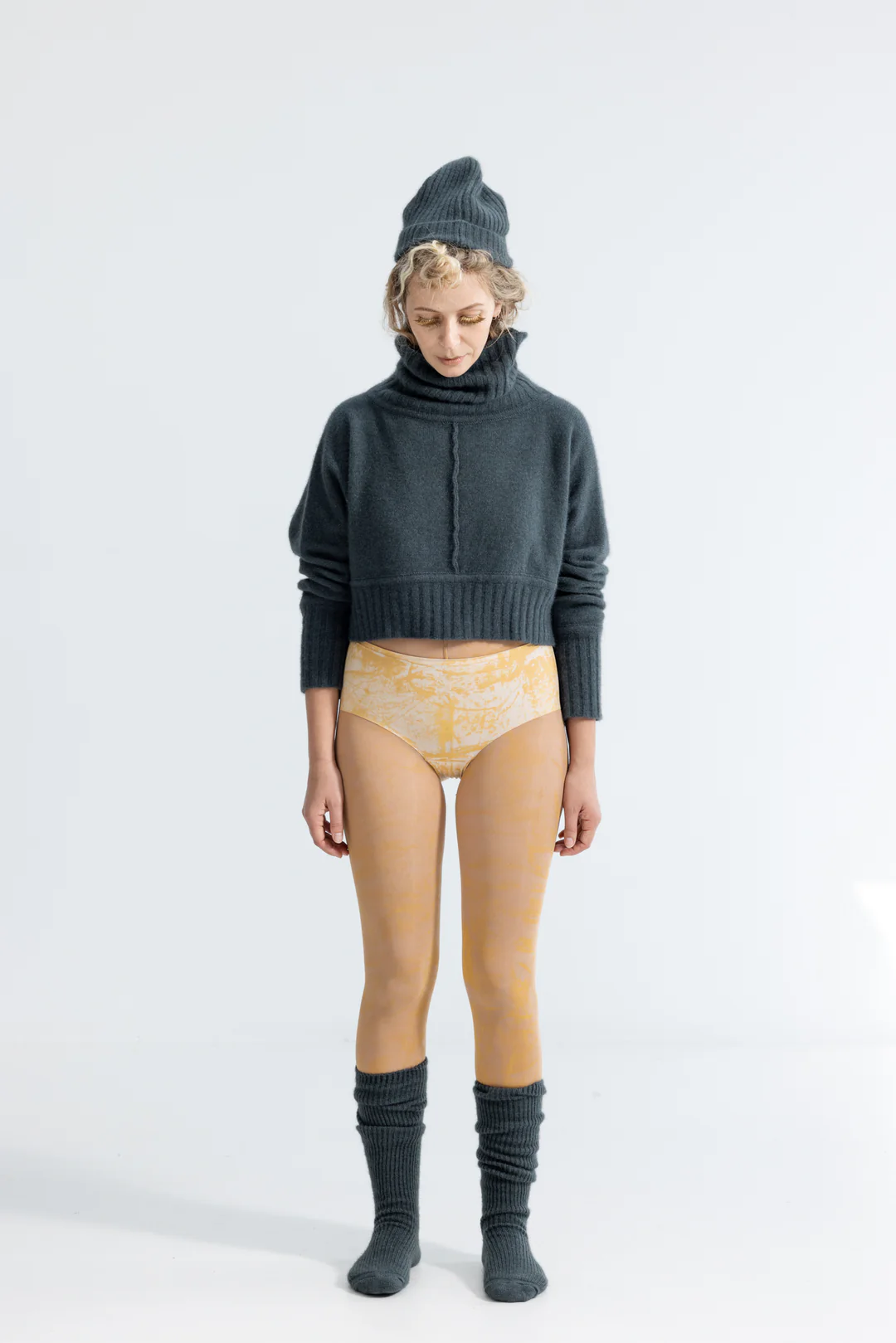 Lela Jacobs U Turtle Crop Crop - Midnight