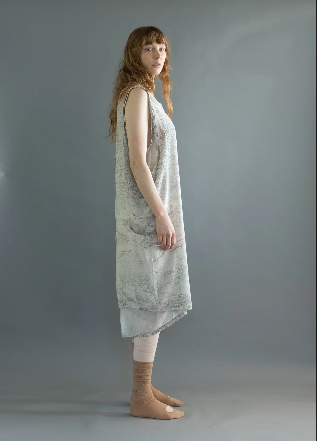 Lela Jacobs Scree Double Dress - Stone to Scree