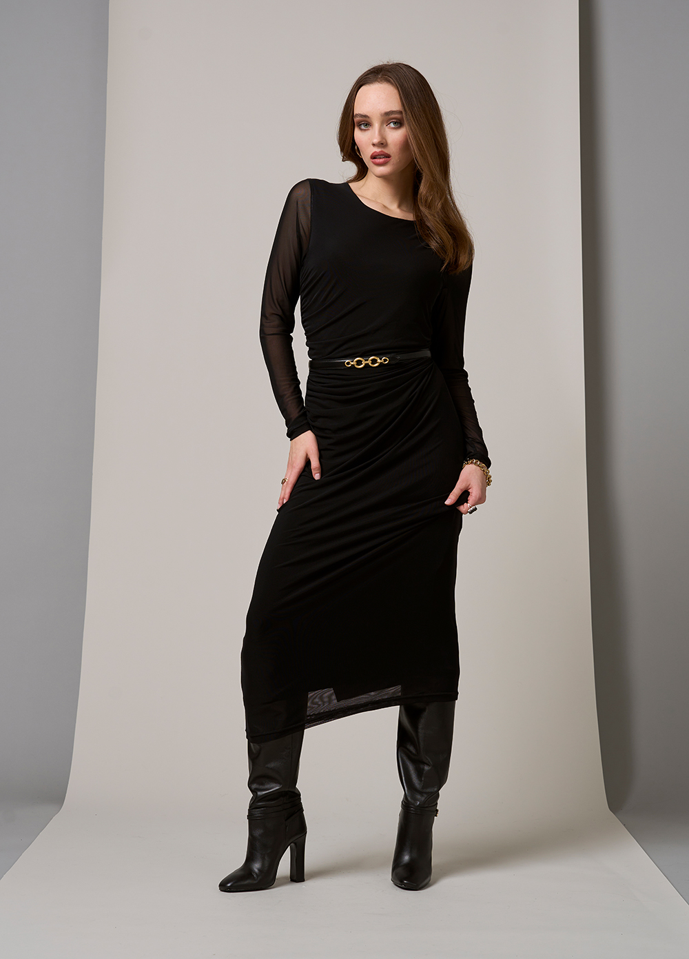 Loobie's Story Aston Crew Dress - Peacock