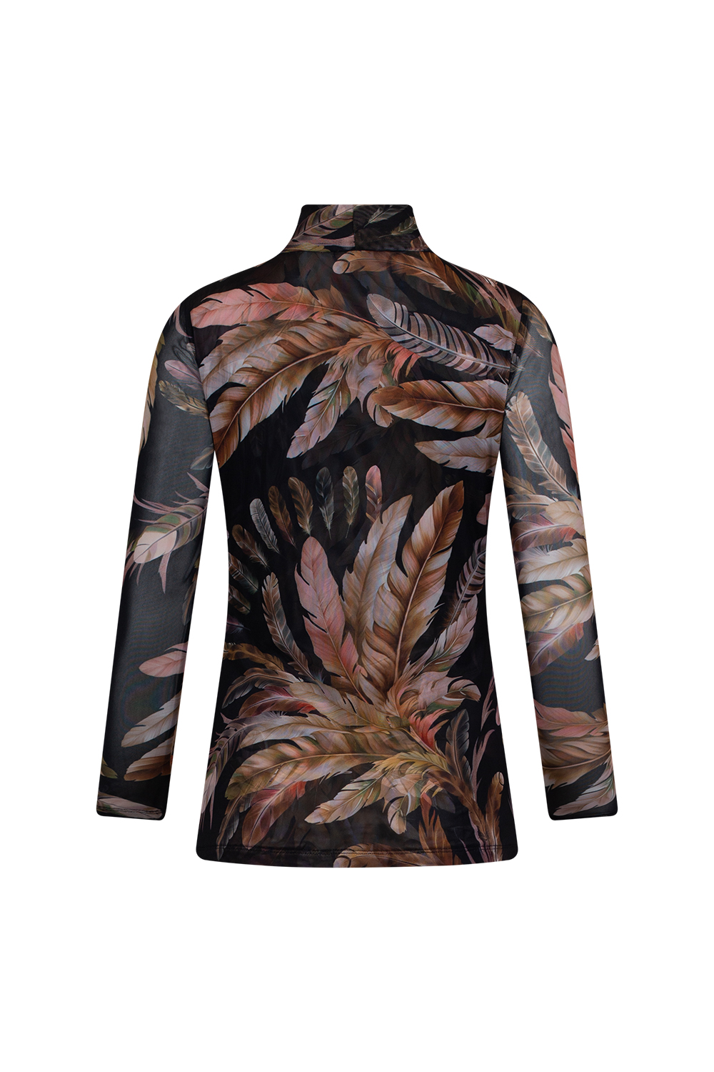 Loobie's Story Featherington Top - Black Multi