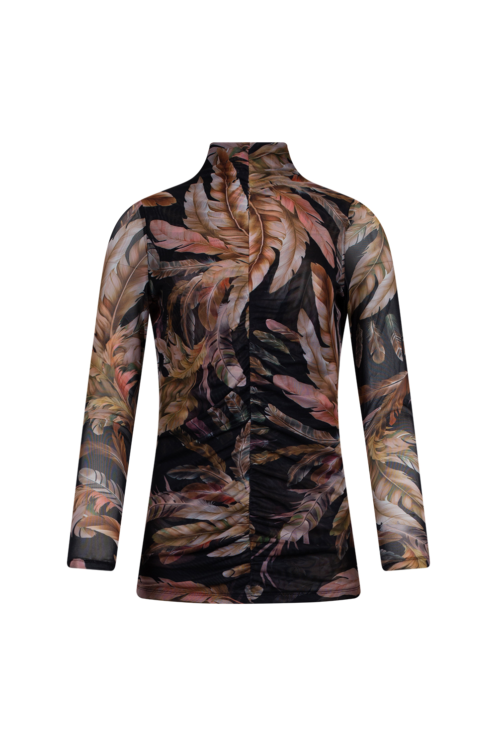 Loobie's Story Featherington Top - Black Multi