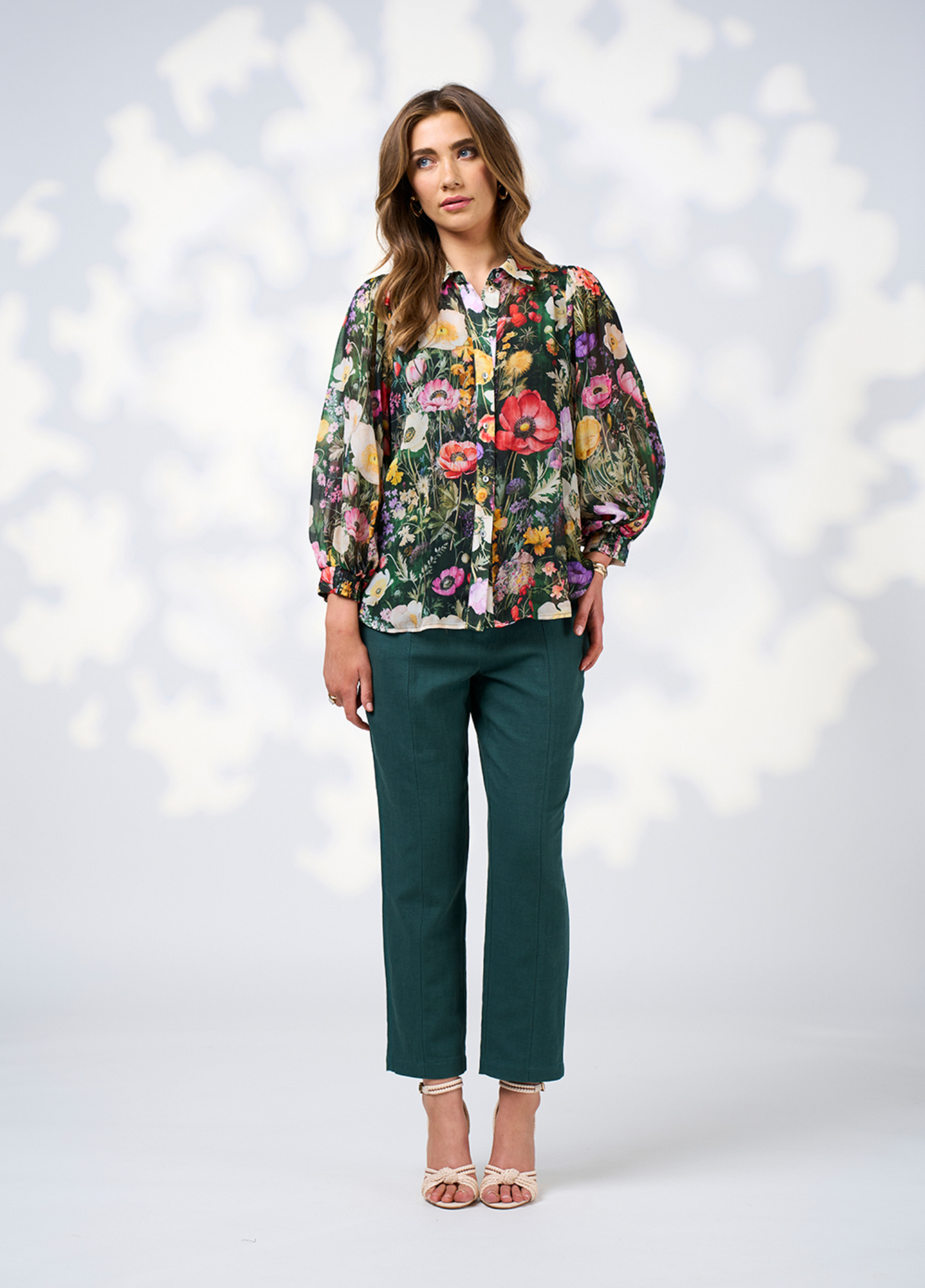Loobies Story Looking Glass Shirt - Ivy Multi
