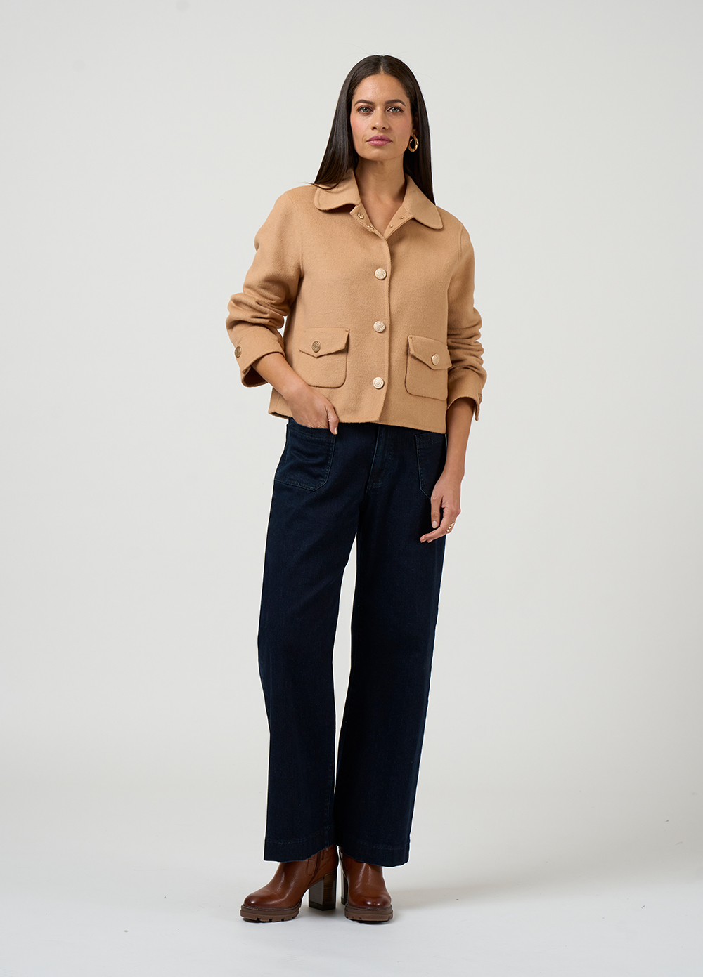 Loobie's Story Aspen Jacket - Caramel