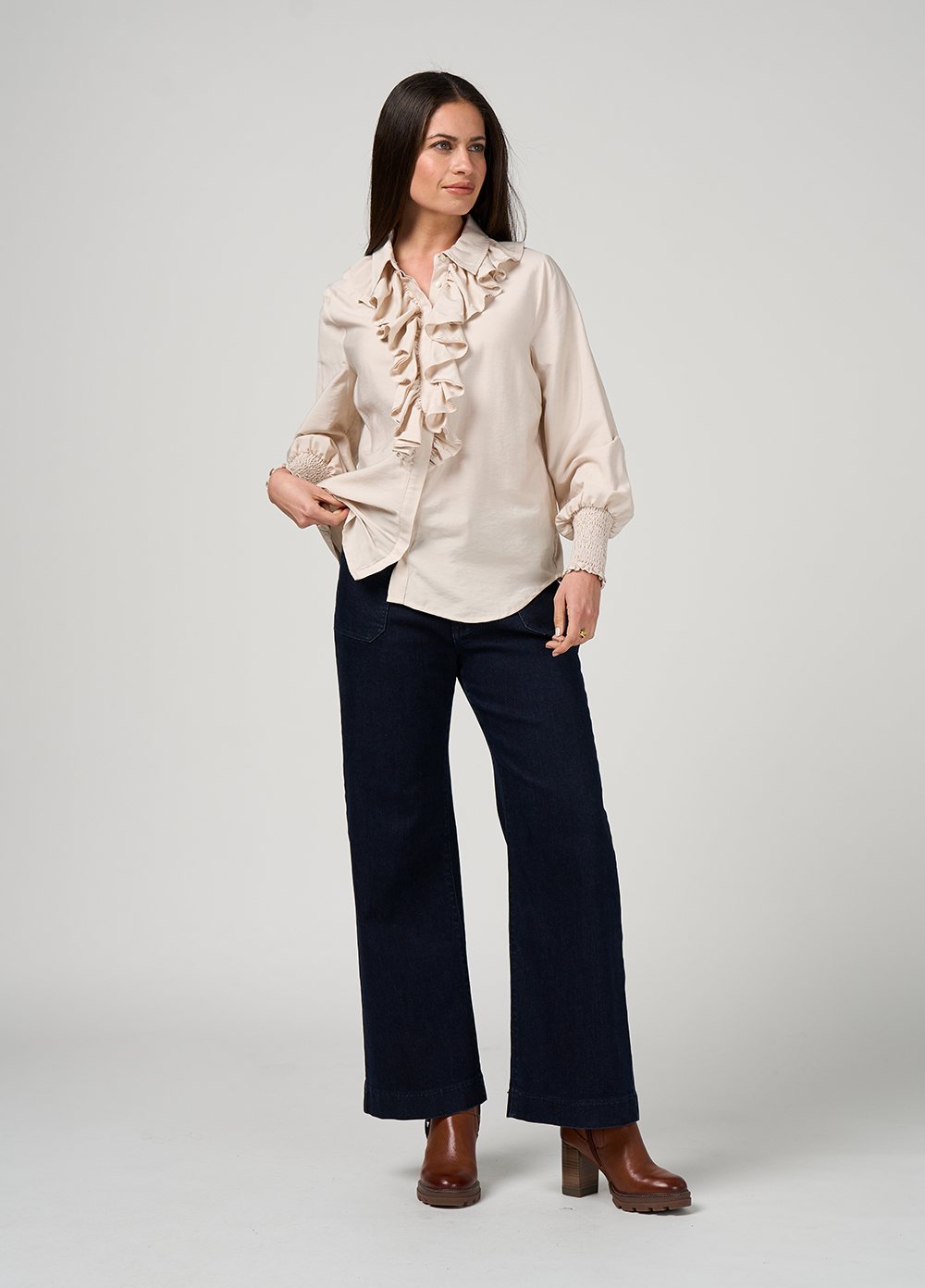 Loobie's Story Bijou Shirt - Bone