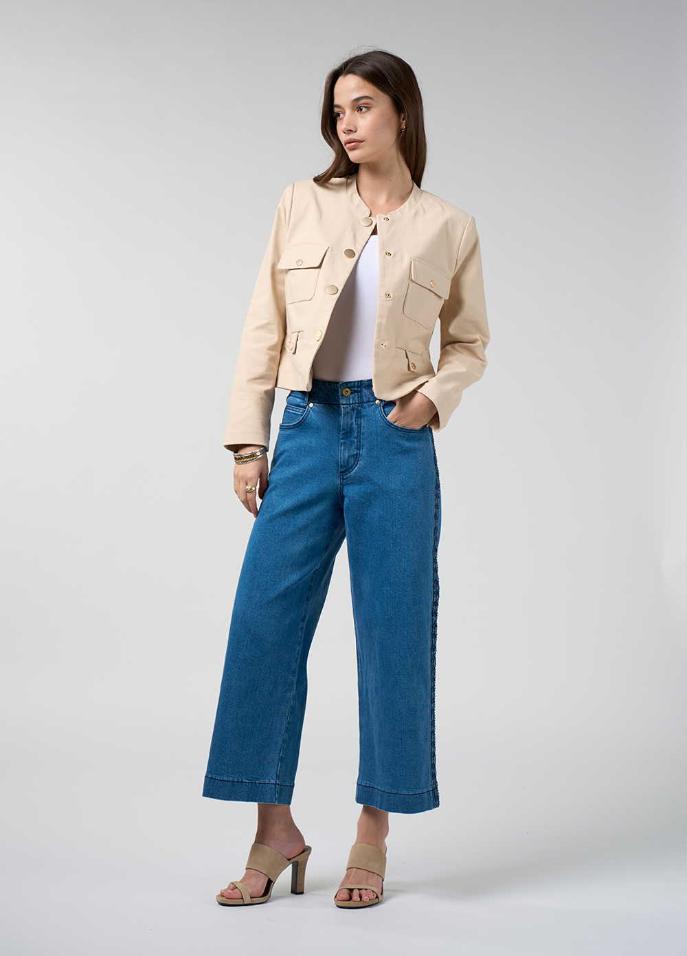 Loobie's Story Indika Jacket - Ecru
