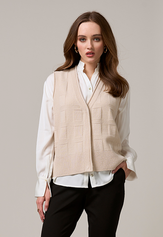 Loobie's Story Pippa Vest - Bone