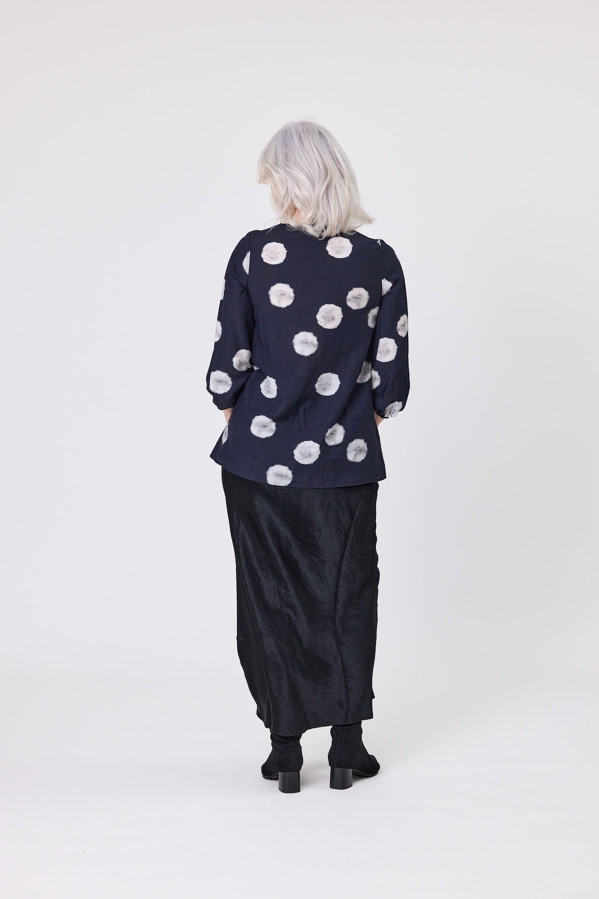 Lemon Tree Annette Top - Black Dot