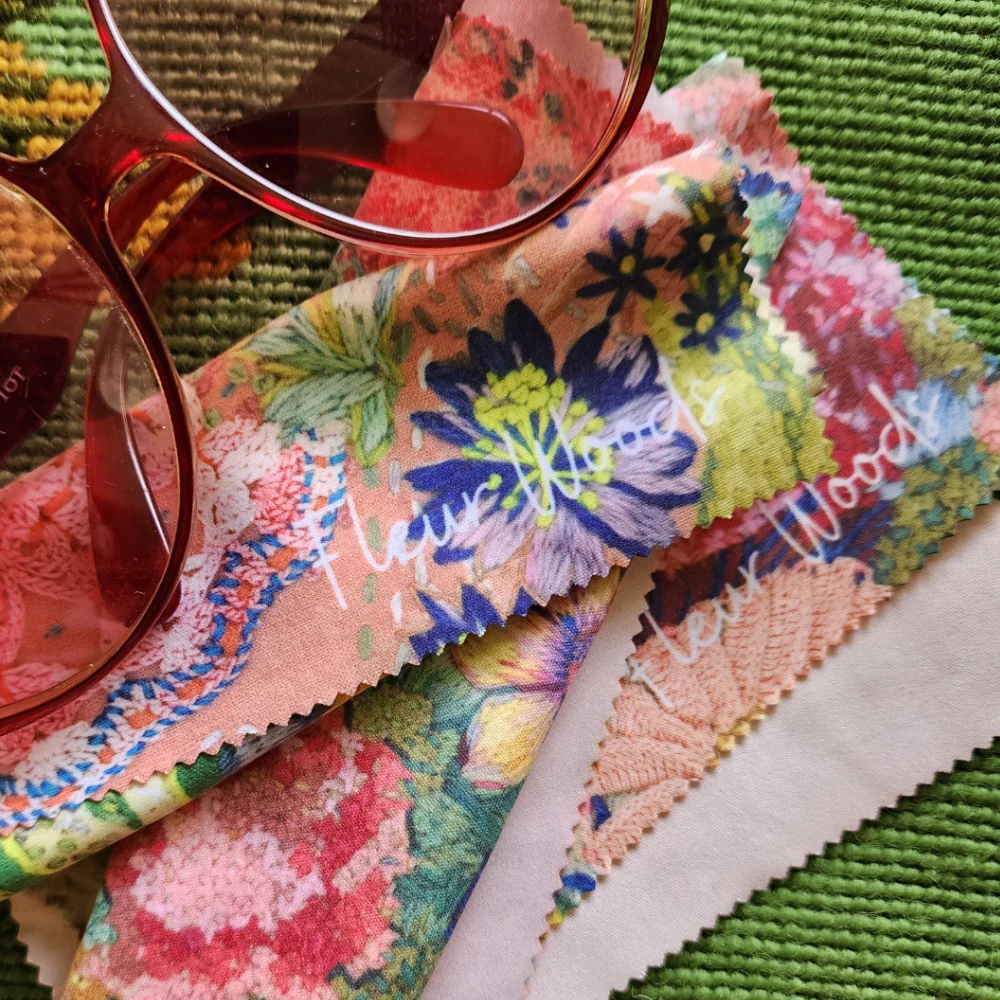 Fleur Woods Lens Cloths Set of 3 - Meadow