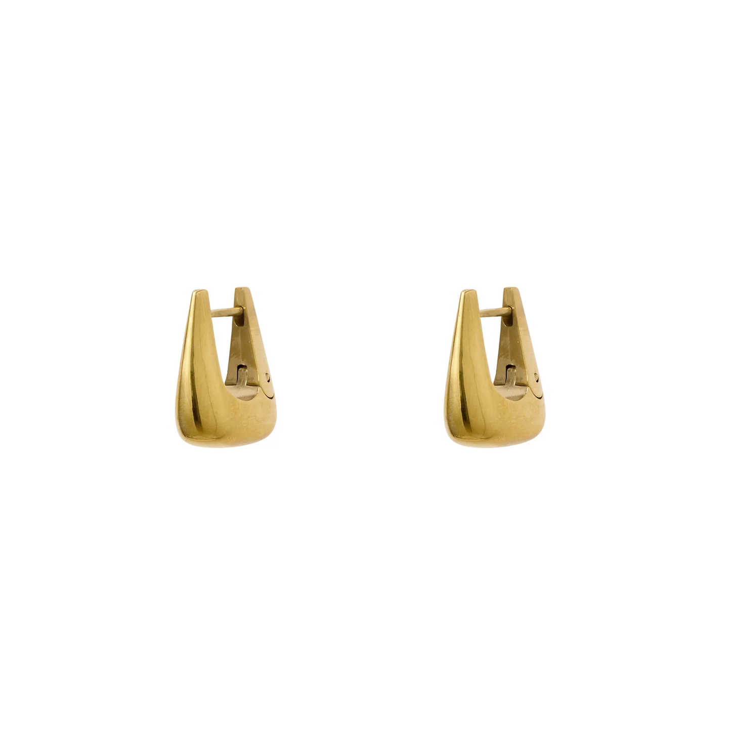 Lindi Kingi Teardrop Hoops - Gold