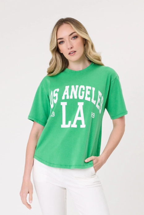 Lemon Tree Los Angeles Tee - Green