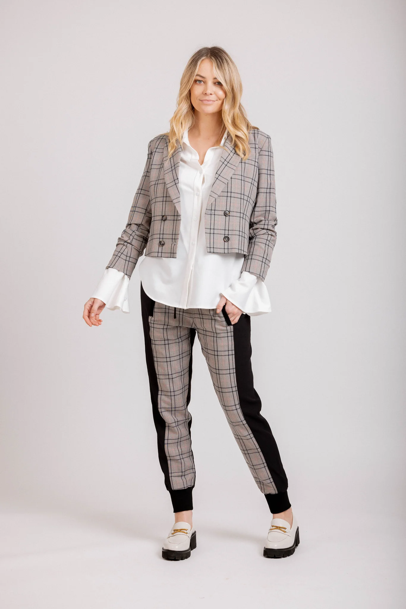 Mi Moso Willow Pant - Plaid