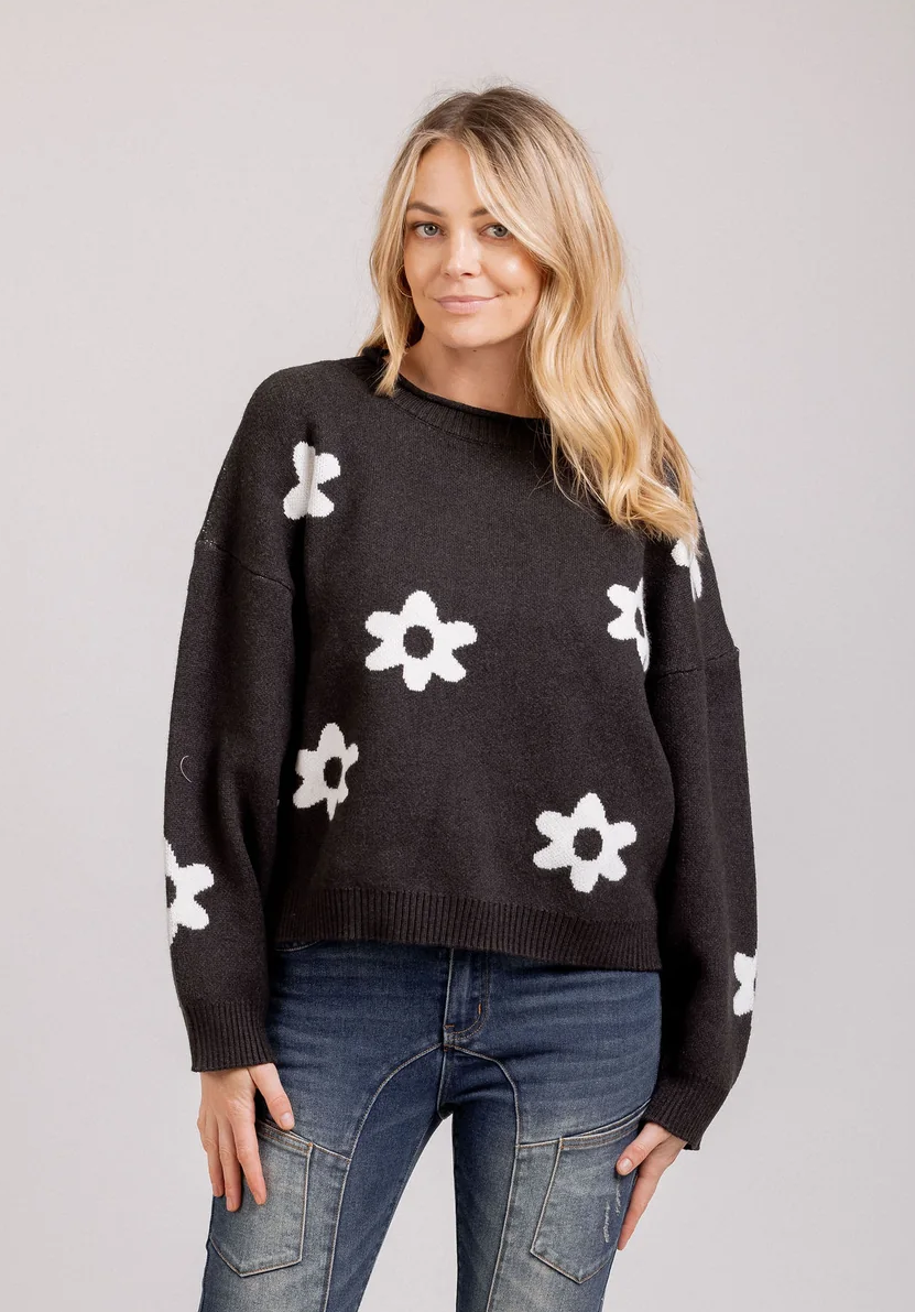 Mi Moso Zoe Knit - Charcoal