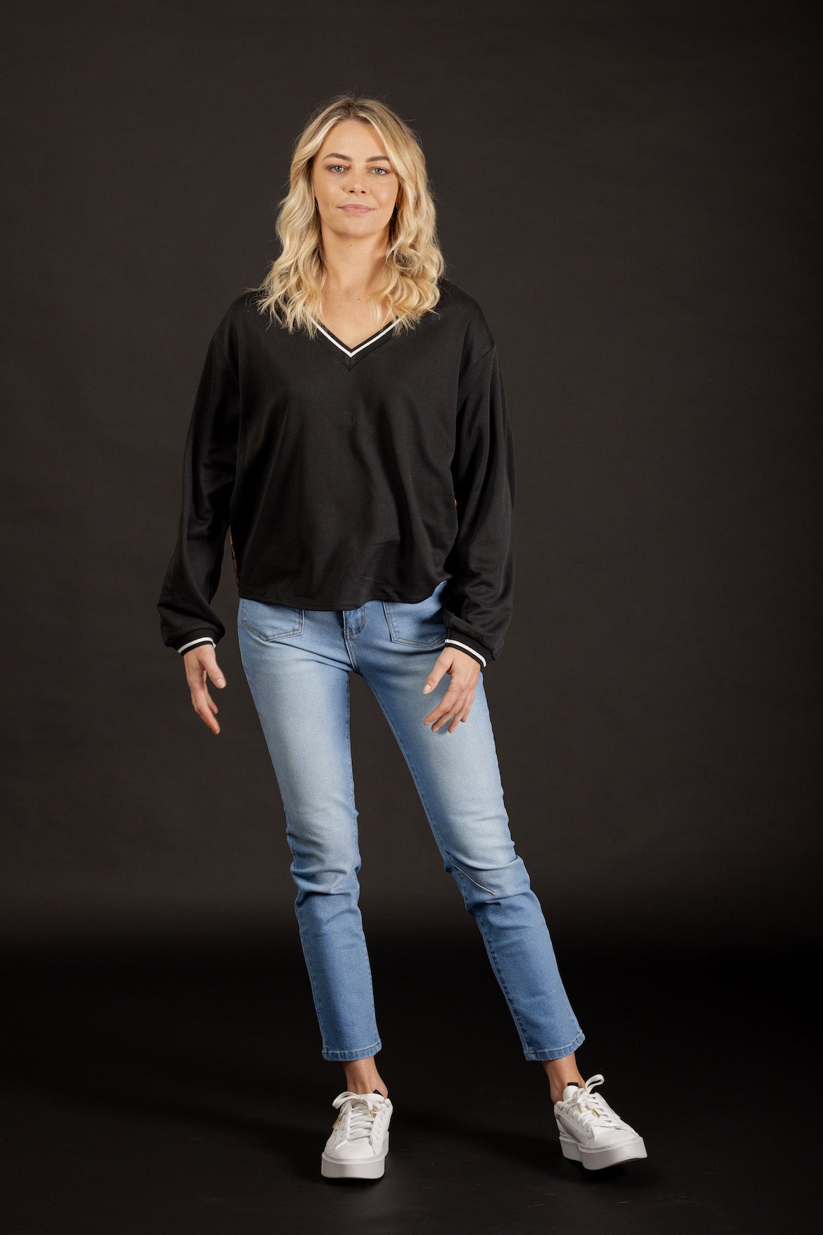 Mi Moso Iris Jean - Blue