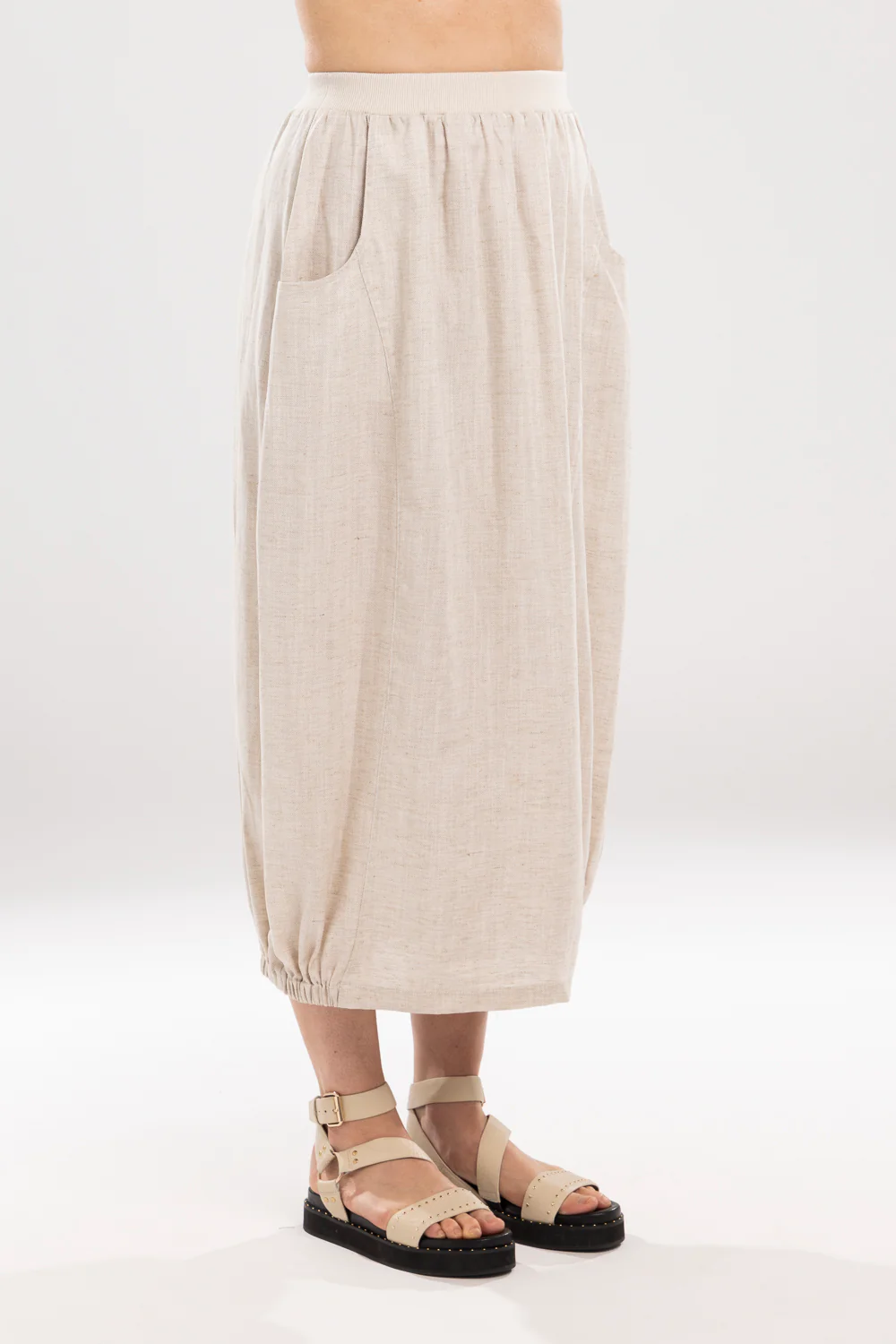 Mi Moso Ida Barrell Skirt - Natural