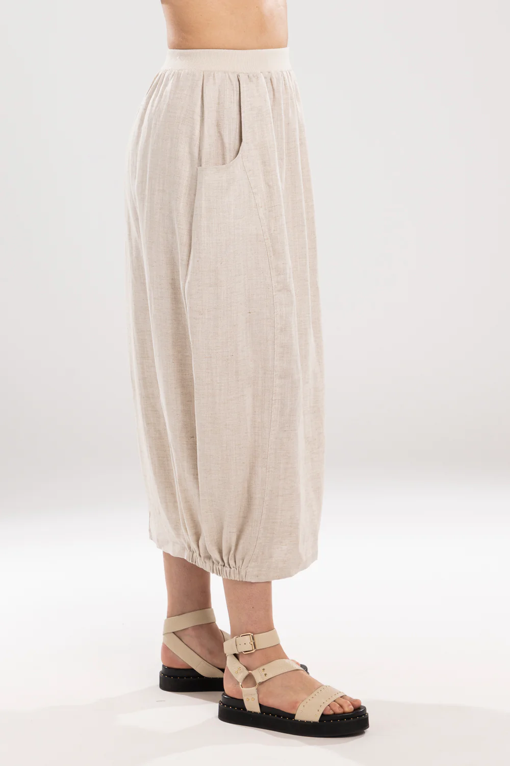 Mi Moso Ida Barrell Skirt - Natural