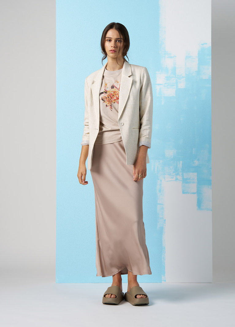 Madly Sweetly Sabine Skirt - Taupe