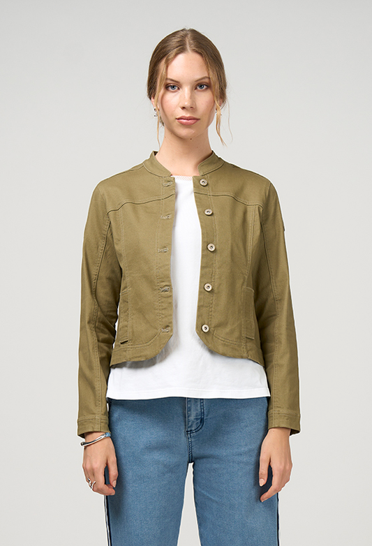 Madly Sweetly Stellar Jacket - Thyme