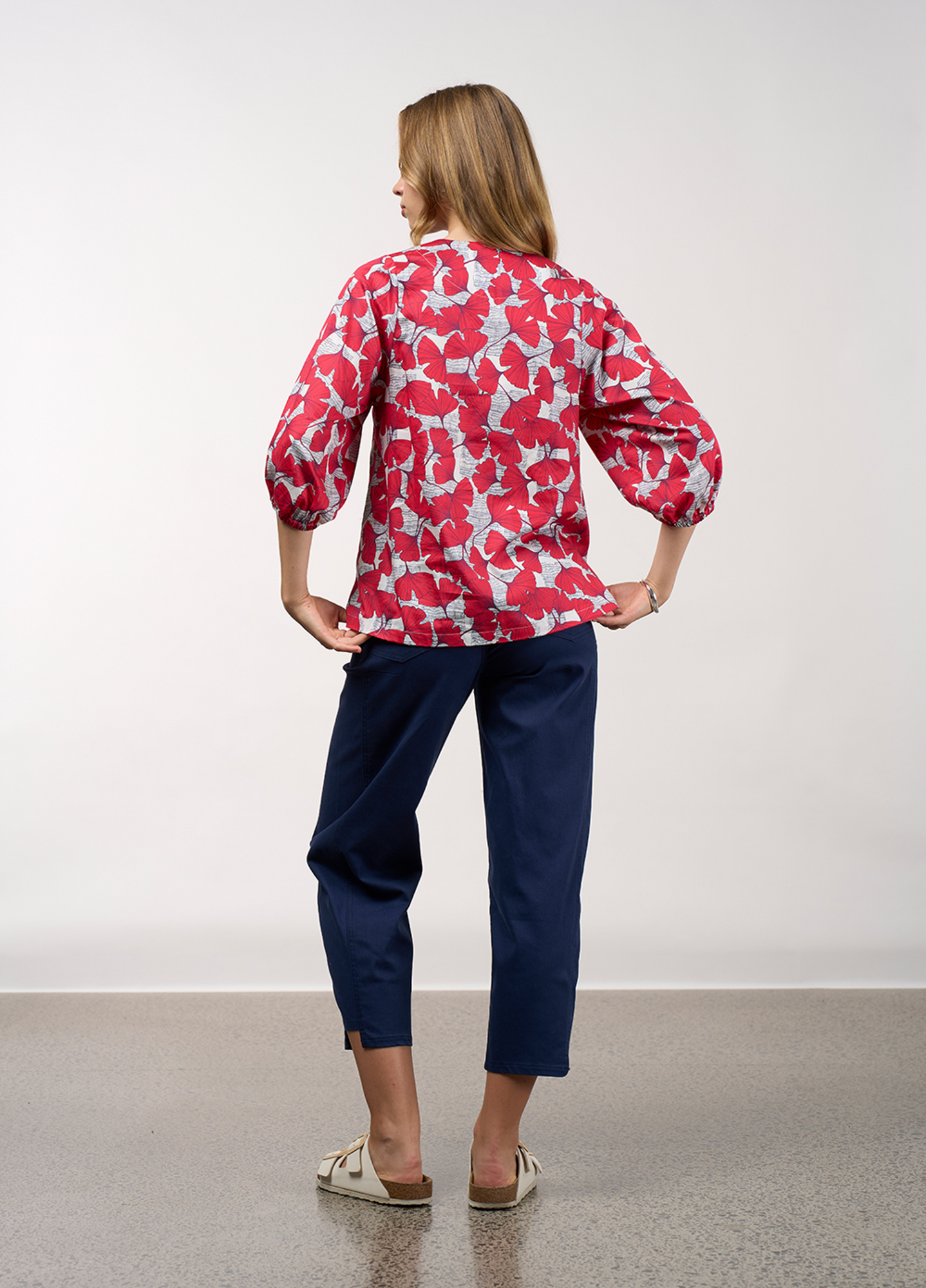 Madly Sweetly Take Flight Top - Poppy Multi