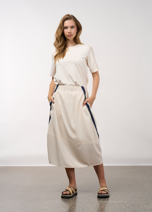 Madly Sweetly Linear Skirt - Vanilla