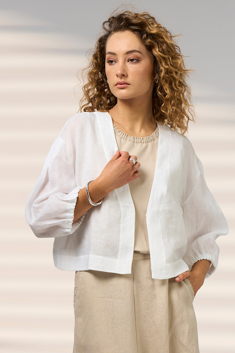 Madly Sweetly Lucid Jacket - White