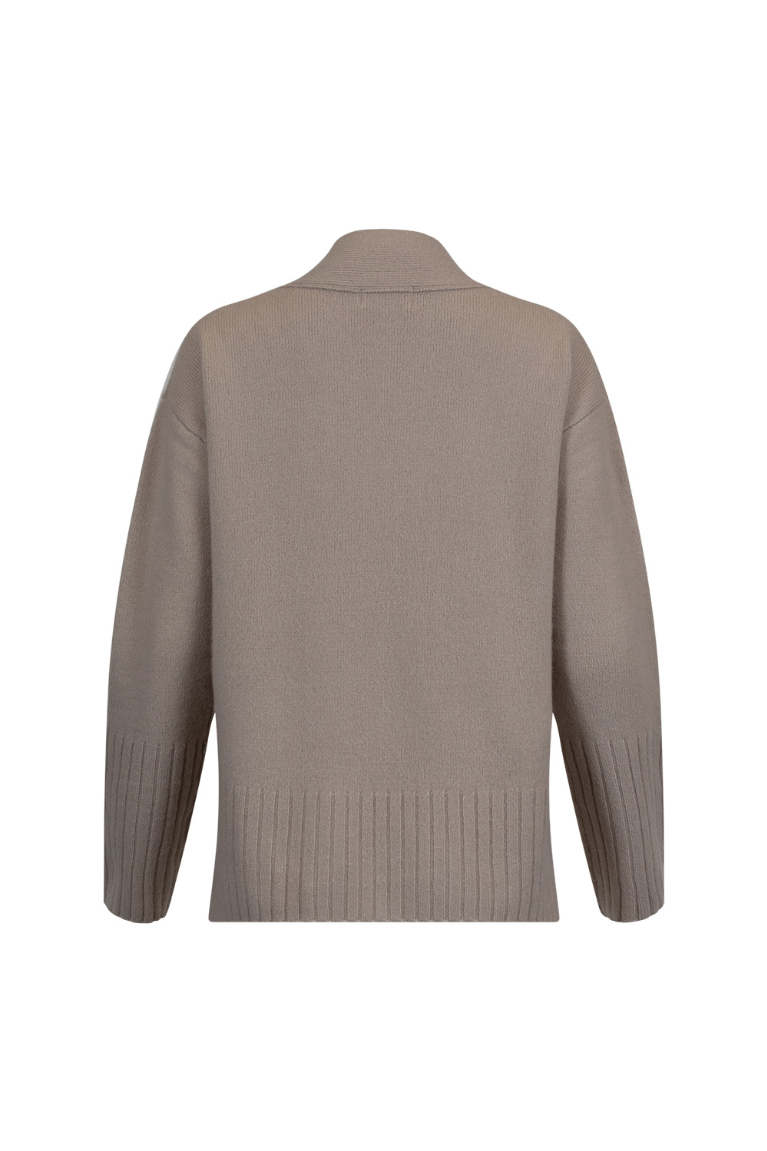 Madly Sweetly Weekender Sweater - Taupe