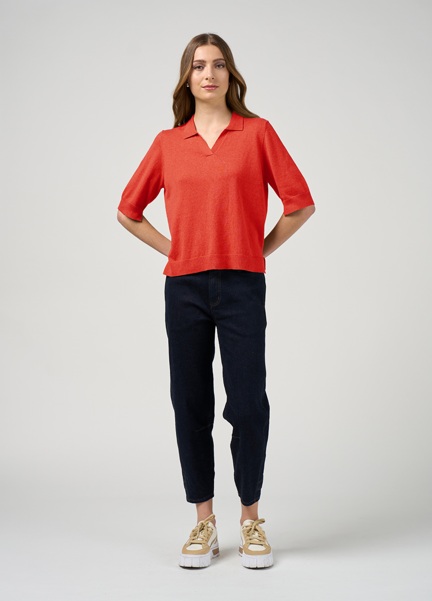 Madly Sweetly Analog Tee - Lava
