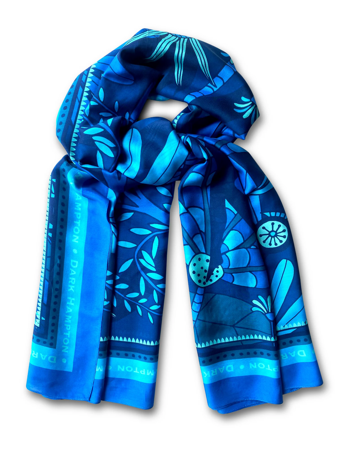 Dark Hampton Kyla K Mae Scarf/Sarong - Blue