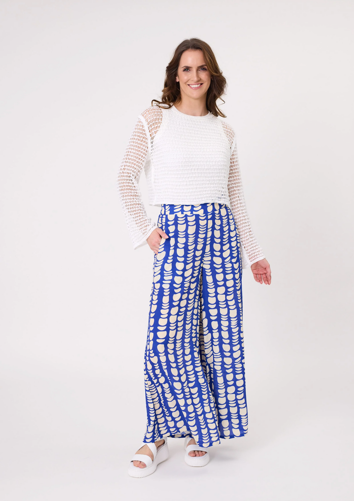 Lemon Tree Massima Pant - Cobalt