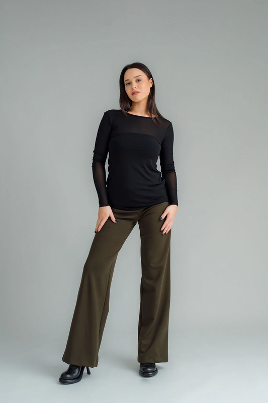 NES Dolly B Knit Pant - Artillery